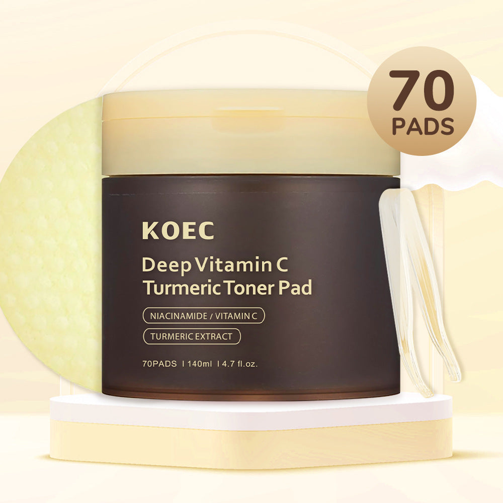 Vitamin C Brightening Toner Pads — Glow & Exfoliate