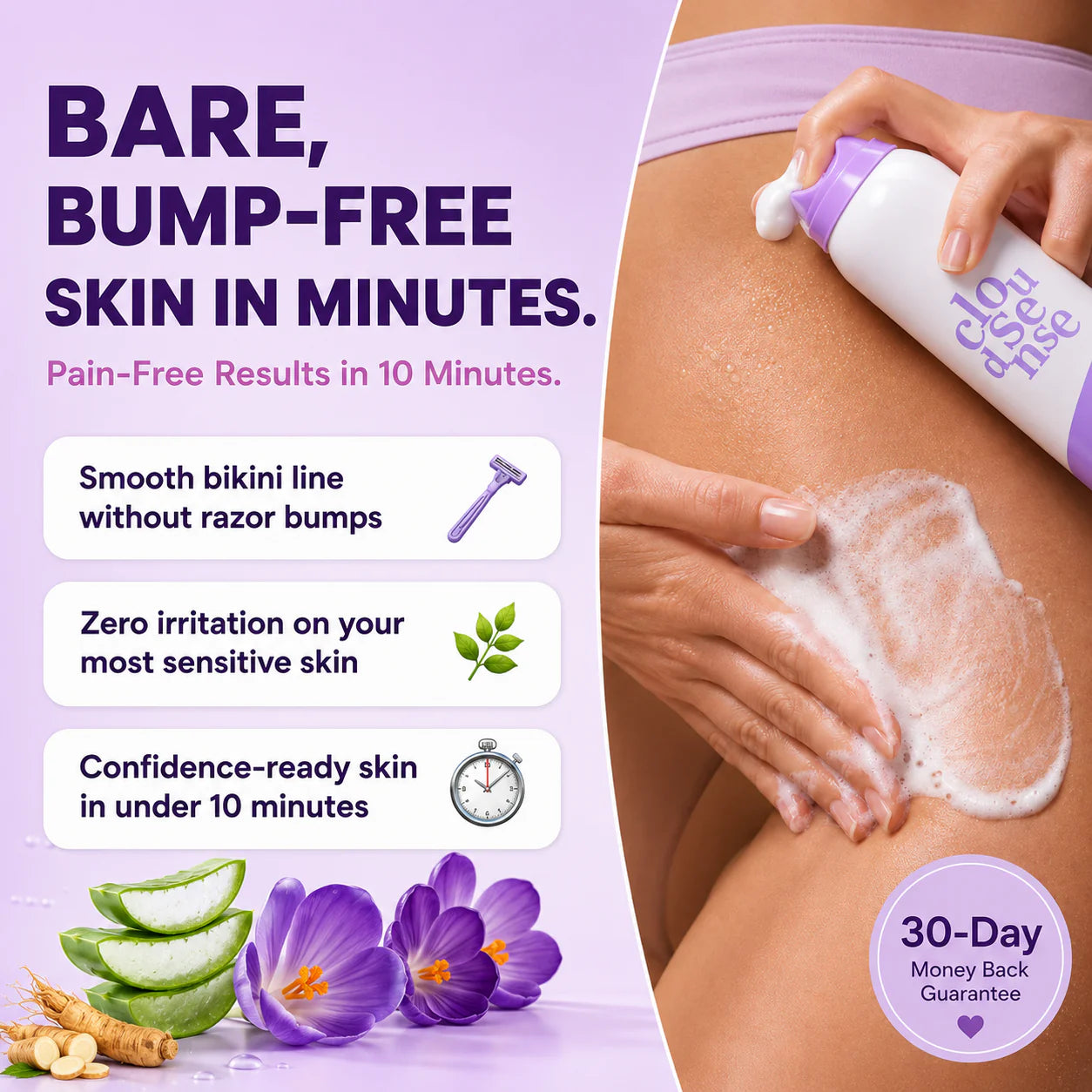 Gentle Hair Removal Spray