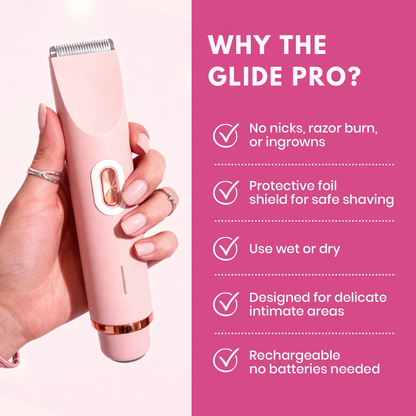 Glide Pro™ Bikini + Body Hair Shaver TEST